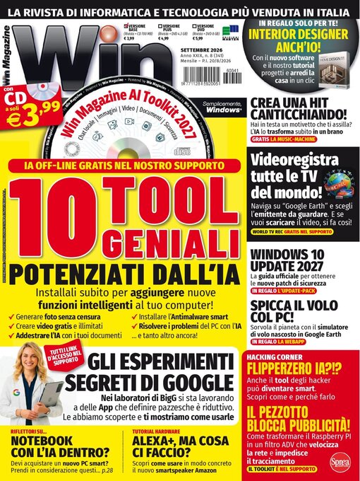 Cover image for Win magazine